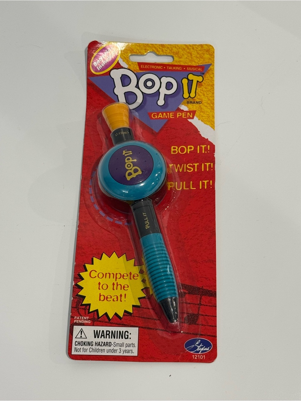 Vintage Bop It Game Pen Electronic Talking Musical 2001 Hasbro 12101 Sealed